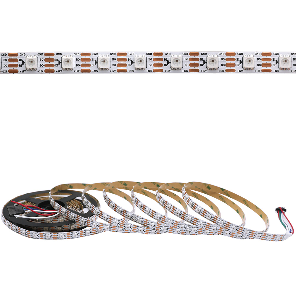 WS2815 Engineering Individually Addressable RGB DC12V LED Pixel Lights Strip WS2815 Engineering Individually Addressable RGB DC12V LED Pixel Lights Strip